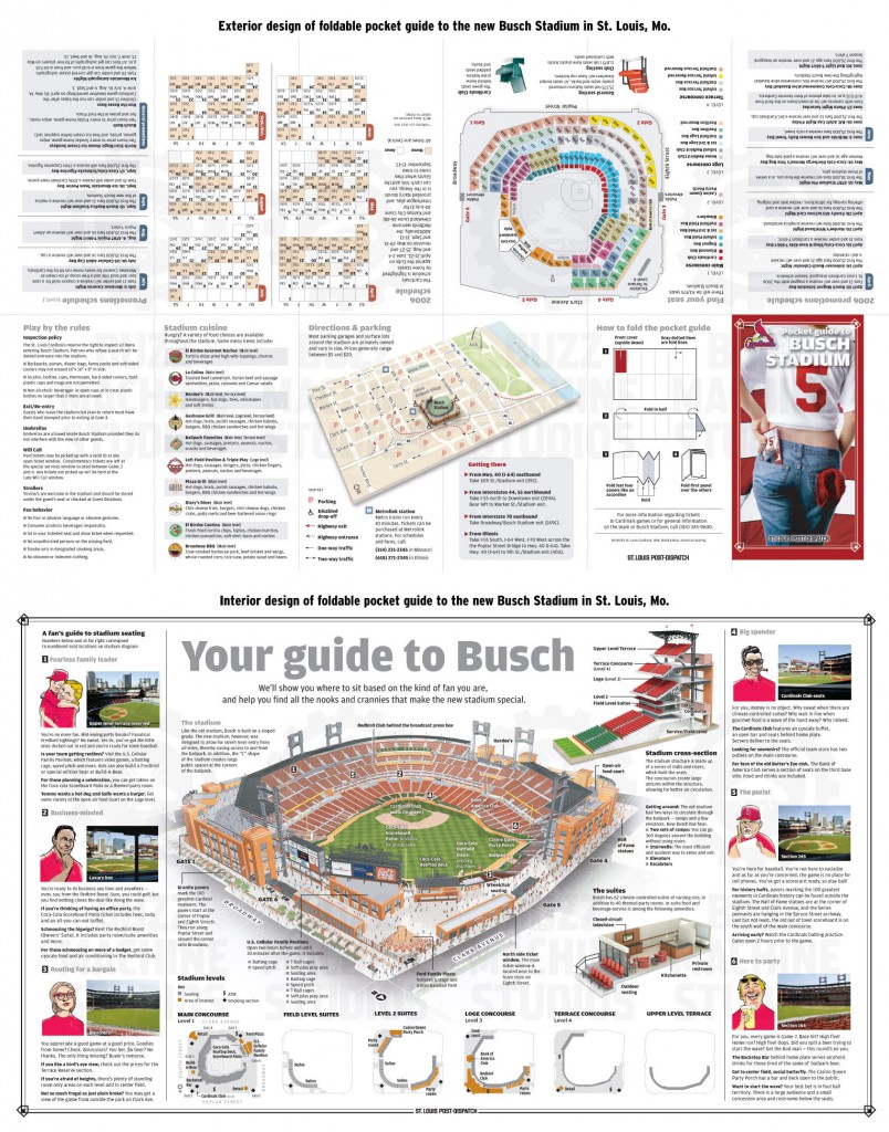 Busch Stadium Pocket Guidefrontback Buzzmachine StudiosBuzzmachine   Busch Stadium Pocket Guidefrontback 804x1024 